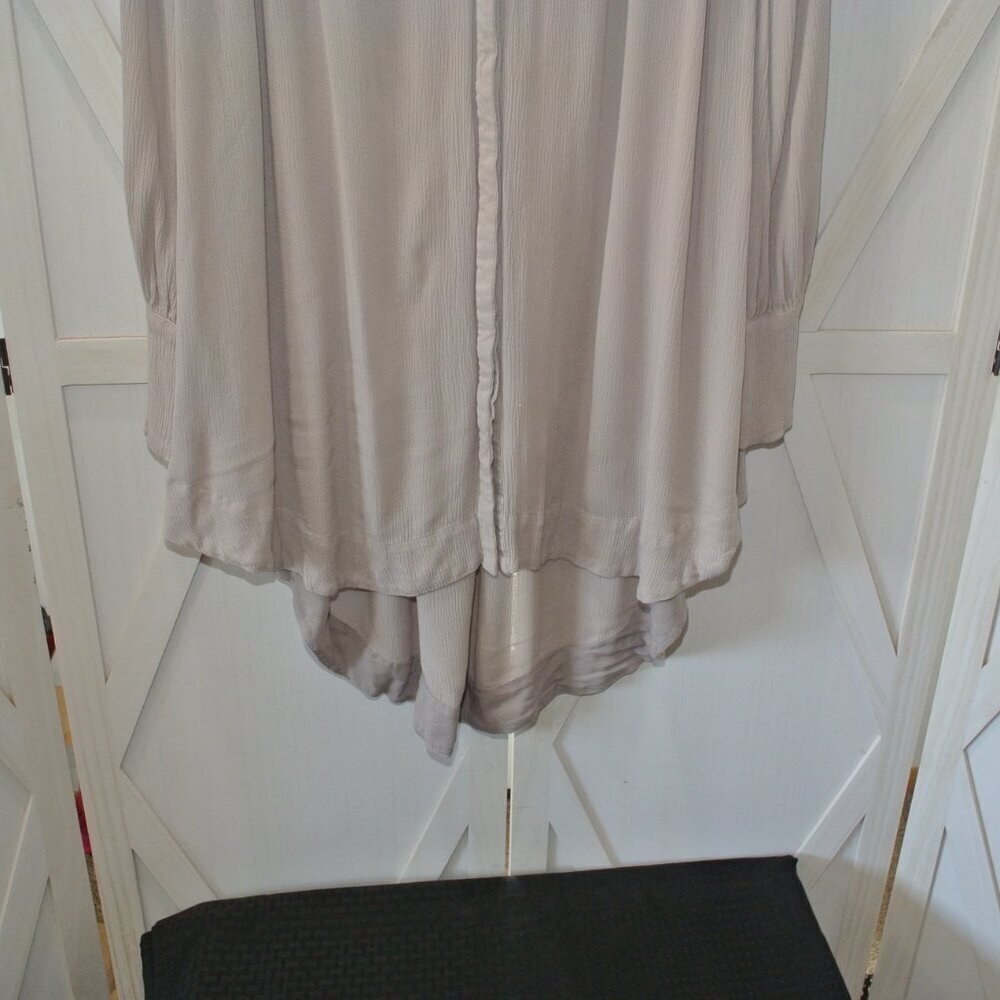 Free People Courtney's Victorian Shirt Dress - Picture 9 of 12